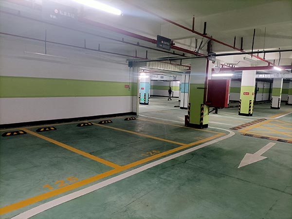 万源小区划线